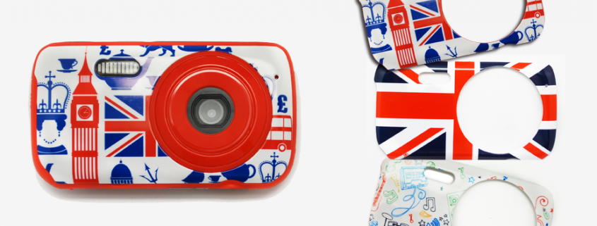 Digital Camera with 3 interchangeable faces TRAVEL 1