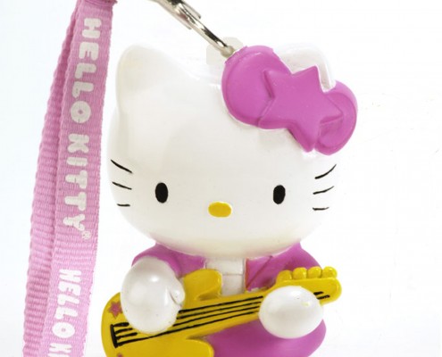 lampe 8 cm Hello Kitty Rock Figurine lumineuse Hello Kitty Rock 8 cm 5