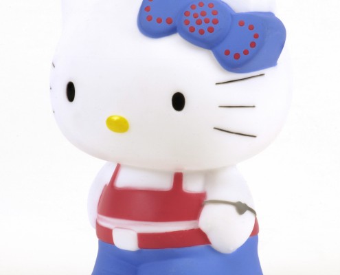 Hello Kitty Light-up 3D figure hiphop　5in 6