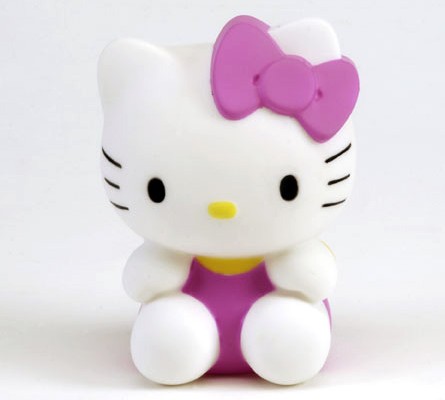 Hello Kitty Light-up 3D figure cute　3in 1