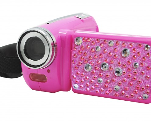 Camera video Strass Caméra vidéo numérique 5 MP Rose Strass 1