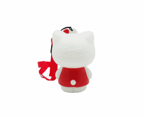 811320 HELLO KITTY UNICORN LIGHT-UP BACK SD Figurine lumineuse Hello Kitty Licorne avec dragonne 17