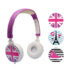 Headphones GIRLY with 3 interchangeable faceplates 4