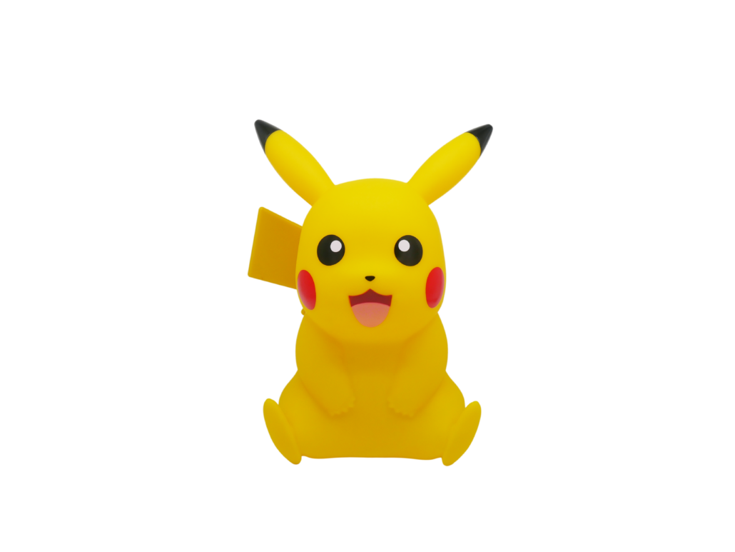 811356 PIKACHU 40 cm face Pokémon Figurine lumineuse Pikachu 40cm 1