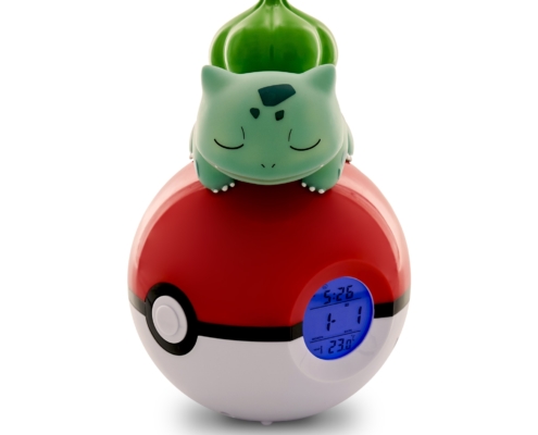 Pokémon Bulbasaur Light-up 3D figure FM Alarm Clock 3