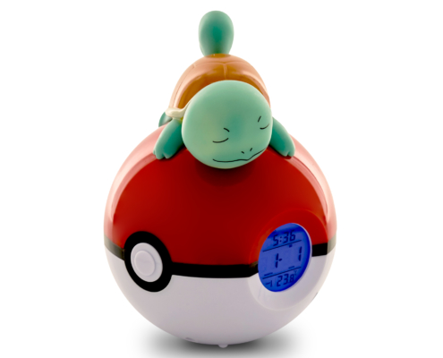 Pokémon Squirtle Light-up 3D figure FM Alarm Clock 4