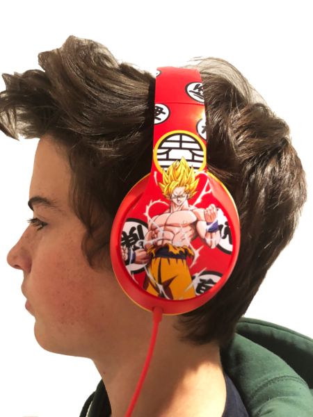 Headphone-DBZ-811343-left-side Casque audio Dragon Ball Z Goku & Vegeta Kaio 2