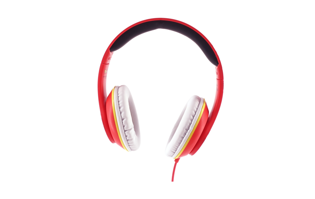 dbz_headphone_rouge_face_face Casque audio Dragon Ball Z Goku & Vegeta Kaio 9