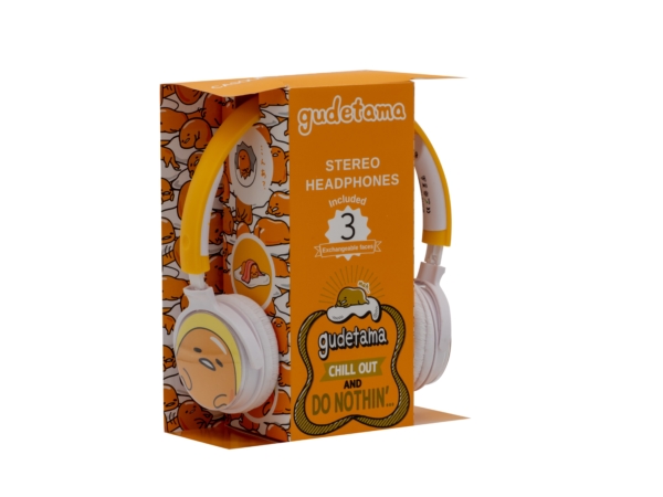 Casque audio personnalisable 3 faces Gudetama 29