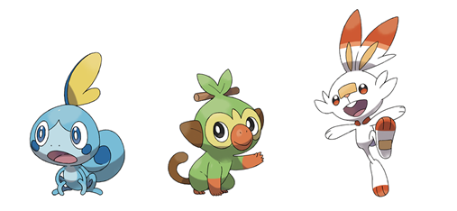 starters pokémon 8ème génération