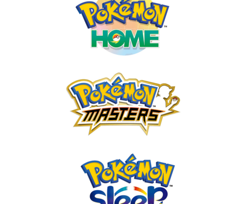 Pokémon logos Home, Sleep, Masters