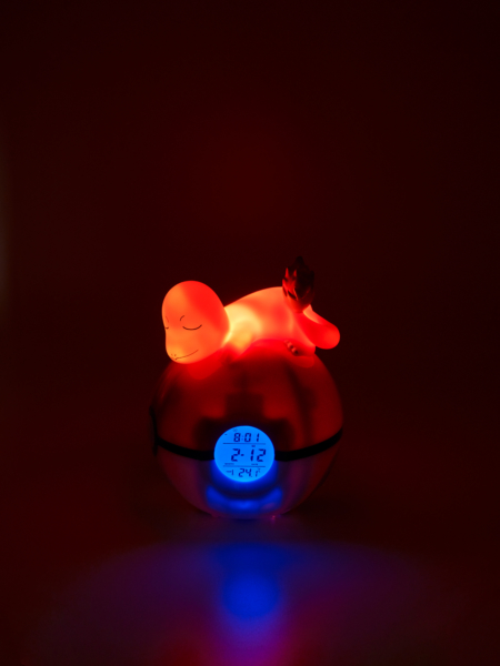 ヒトカゲ　光るスピーカーアラーム時計 7