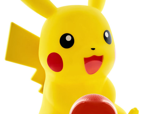 PIKACHU LUMINEUX ET ENCEINTE SANS FIL 30cm 1