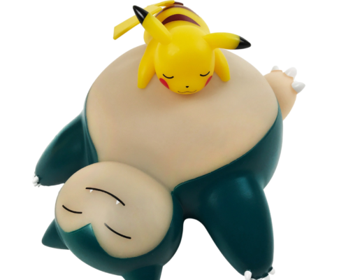 811408 Snorlax+Pikachu A-300dpi_clipped_rev_1 (1) Pokémon LAMPE LED 25 CM Ronflex et Pikachu 8