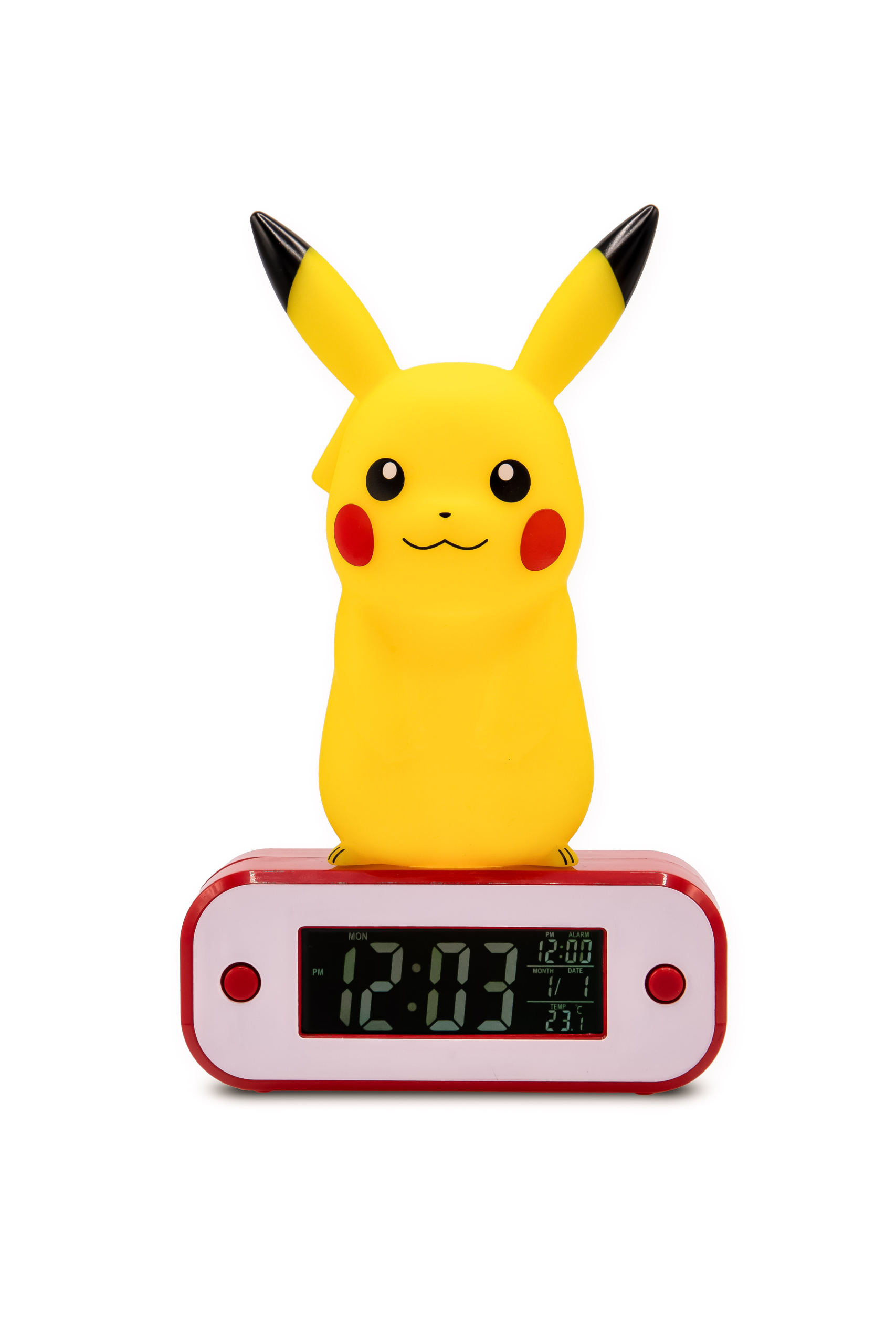 Teknofun Pokémon Wekkerradio - Poké Ball Pikachu Teknofun Pokémon Wekkerradio - Poké Ball Pikachu