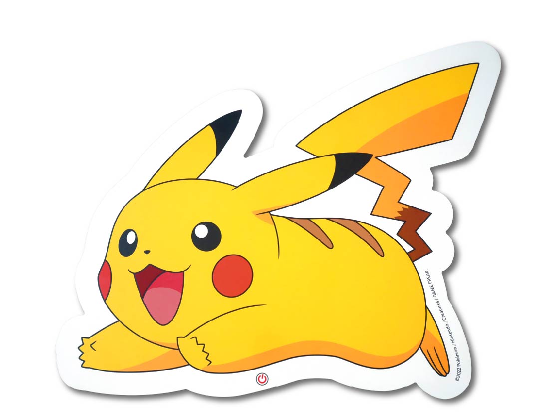 POKÉMON – LAMPE LED PIKACHU STYLE NEON MURALE 1