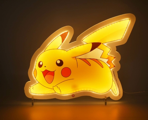 POKÉMON – LAMPE LED PIKACHU STYLE NEON MURALE 4