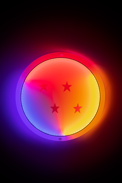 811416 DRAGON BALL WALL LAMP on-LowRes DRAGON BALL Z LAMPE MURALE STYLE NÉON DRAGON BALL 2