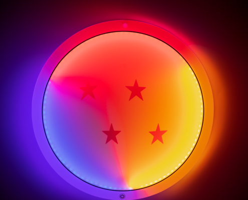 DRAGON BALL Z LAMPE MURALE STYLE NÉON DRAGON BALL 7