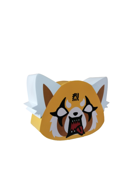 Aggretsuko Angry lampe murale 15 cm 2