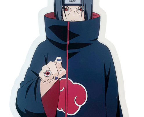 Itachi Uchiwa décoration lumineuse style néon 9