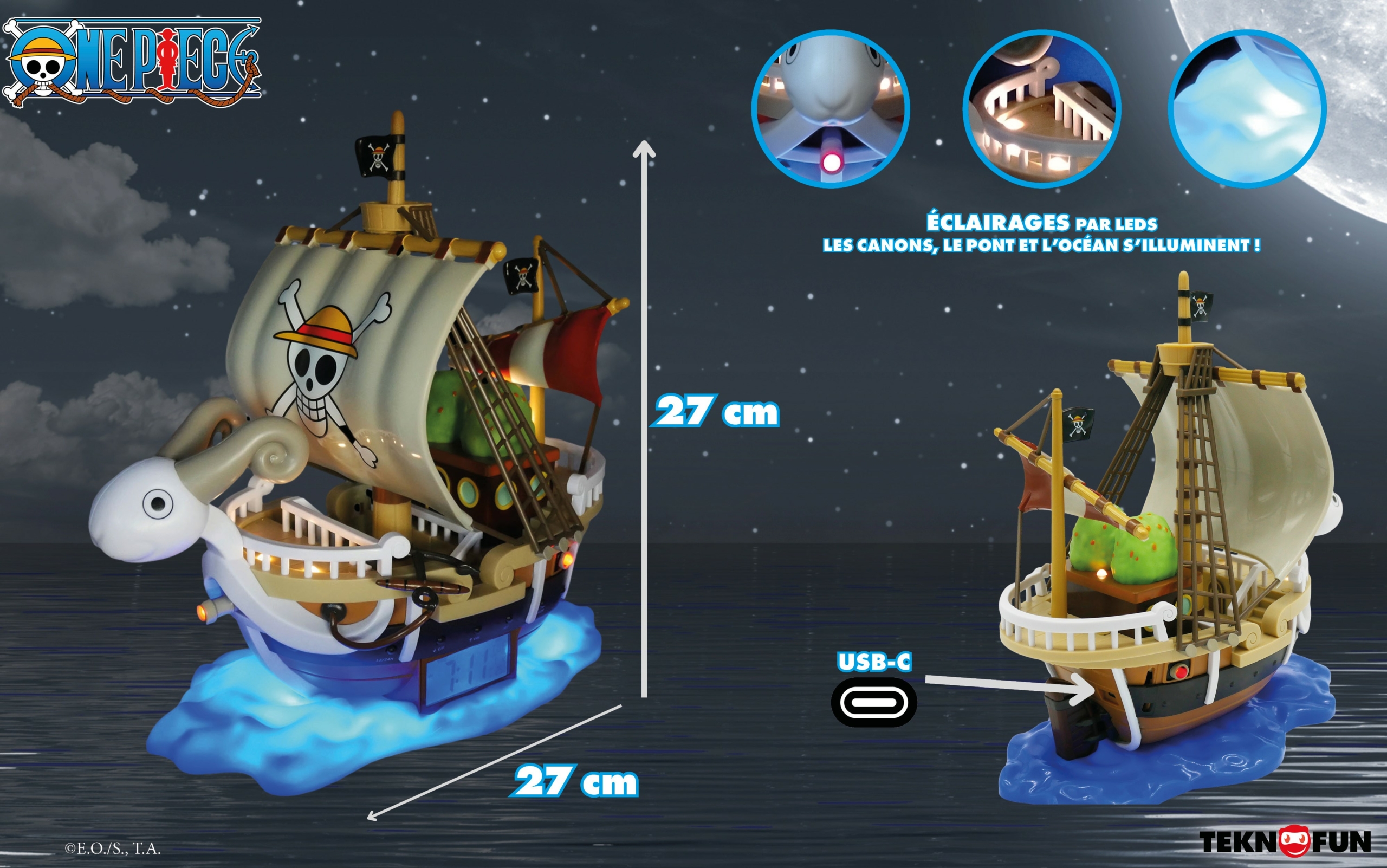 RÉVEIL LUMINEUX THE MERRY ONE PIECE 62