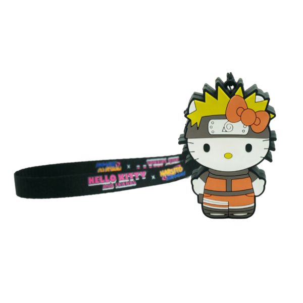  HELLO KITTY NARUTO KEYCHAIN 6cm 3
