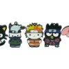  HELLO KITTY NARUTO KEYCHAIN 6cm 10