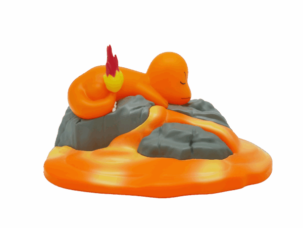 POKÉMON scène lumineuse SALAMECHE 3