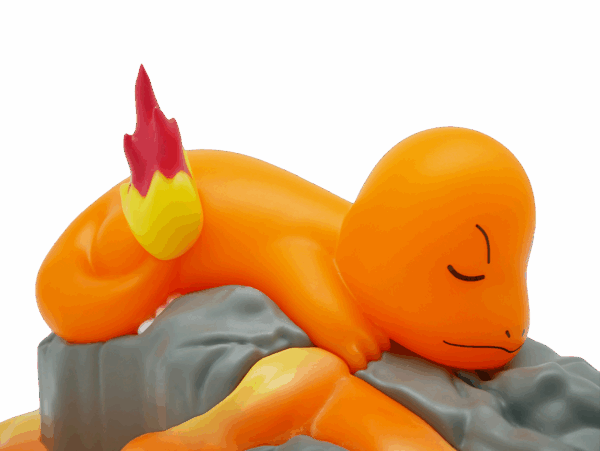 POKÉMON scène lumineuse SALAMECHE 19