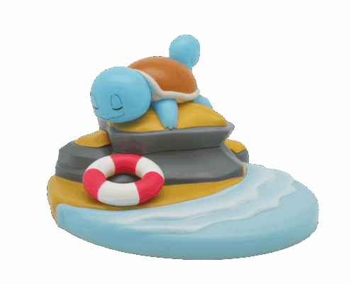 POKÉMON scène lumineuse CARAPUCE 2