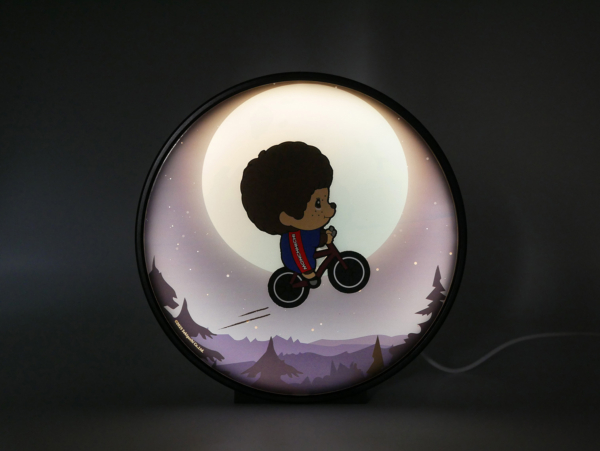 MONCHHICHI-DÉCORATION LUMINEUSE MONCHHICHI BIKE 5