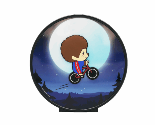 MONCHHICHI-DÉCORATION LUMINEUSE MONCHHICHI BIKE 2