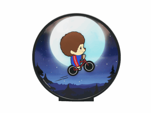 MONCHHICHI-DÉCORATION LUMINEUSE MONCHHICHI BIKE 3