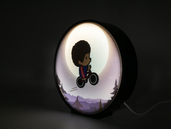 MONCHHICHI-DÉCORATION LUMINEUSE MONCHHICHI BIKE 9