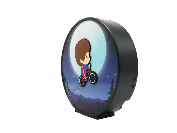 MONCHHICHI-DÉCORATION LUMINEUSE MONCHHICHI BIKE 7