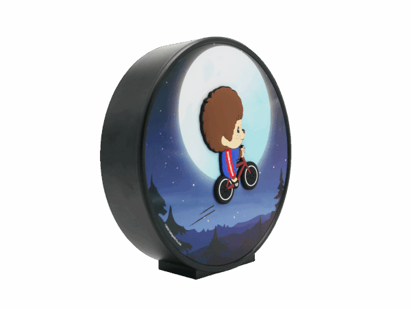 MONCHHICHI-DÉCORATION LUMINEUSE MONCHHICHI BIKE 11