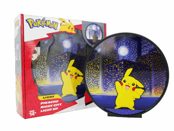 POKÉMON - DÉCORATION LUMINEUSE PIKACHU NIGHT-CITY 15