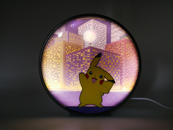 POKÉMON - DÉCORATION LUMINEUSE PIKACHU NIGHT-CITY 5