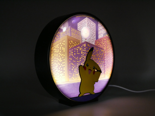 POKÉMON - DÉCORATION LUMINEUSE PIKACHU NIGHT-CITY 13