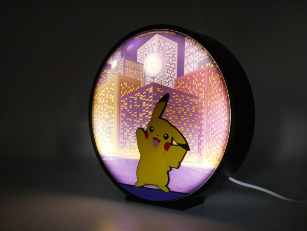 POKÉMON - DÉCORATION LUMINEUSE PIKACHU NIGHT-CITY 9