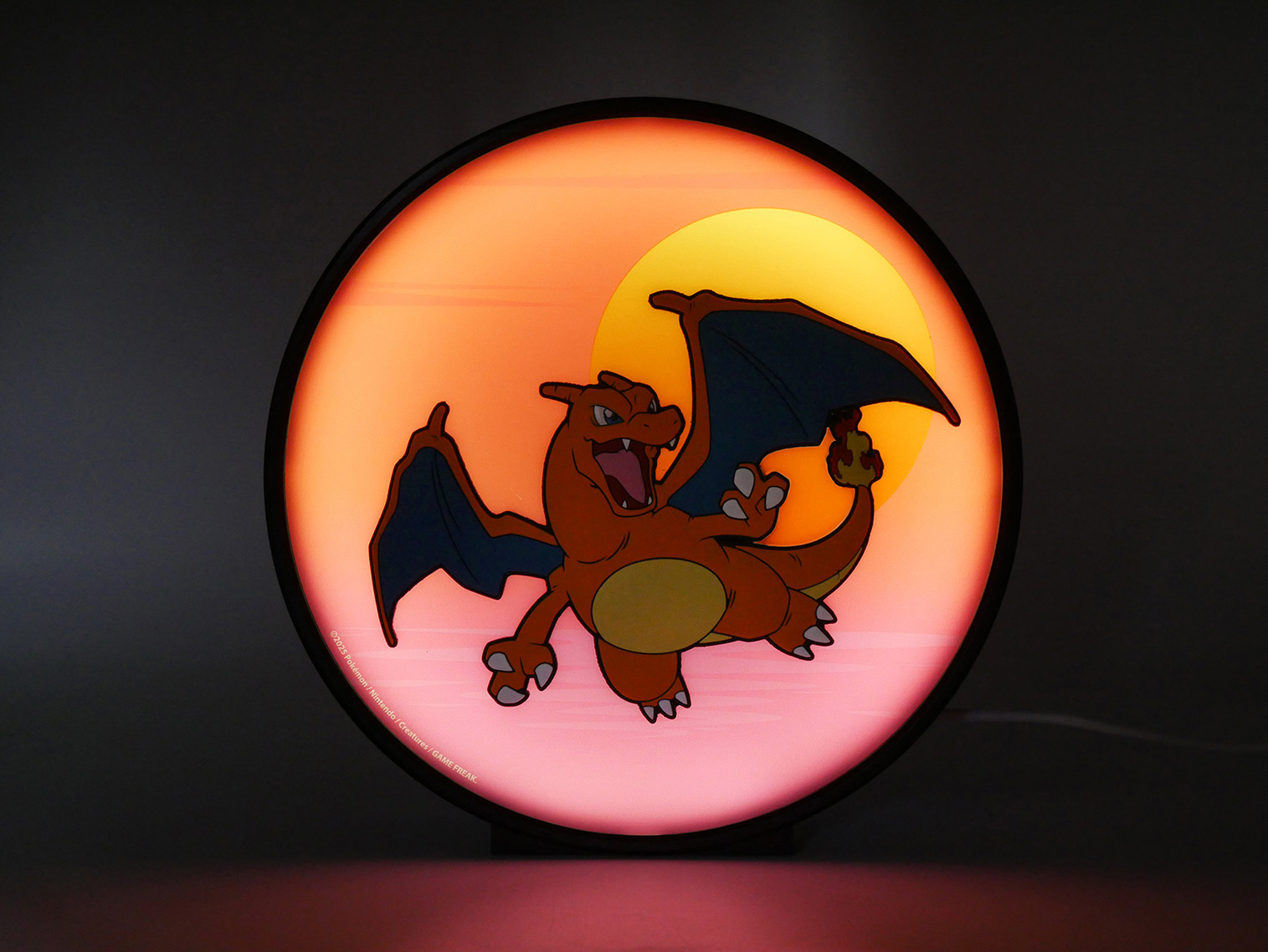 POKÉMON – DÉCORATION LUMINEUSE DRACOFEU SUNSET 15