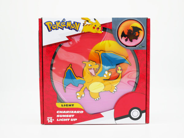POKÉMON – DÉCORATION LUMINEUSE DRACOFEU SUNSET 13