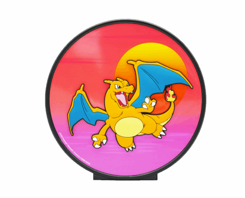 POKÉMON – DÉCORATION LUMINEUSE DRACOFEU SUNSET 9