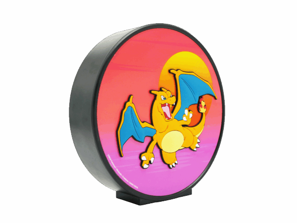 POKÉMON – DÉCORATION LUMINEUSE DRACOFEU SUNSET 11