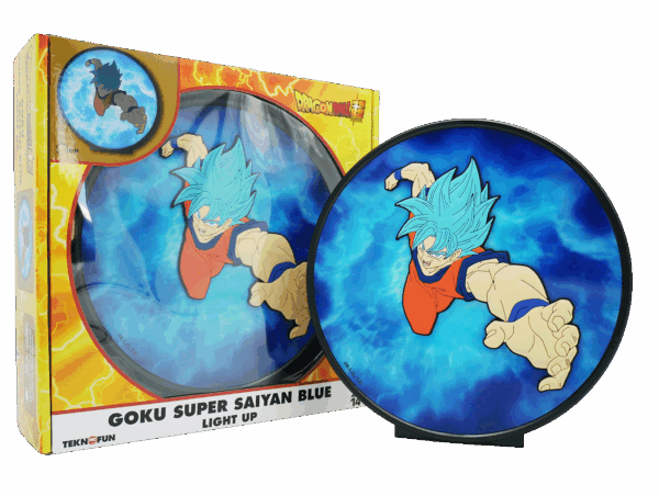 DRAGON BALL SUPER – DÉCORATION LUMINEUSE GOKU SUPER SAIYAN BLUE 15