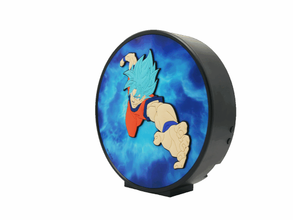 DRAGON BALL SUPER – DÉCORATION LUMINEUSE GOKU SUPER SAIYAN BLUE 7