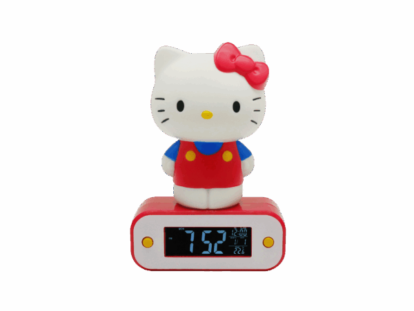 811123-HELLO-KITTY-LIGHT-UP-ALARM-CLOCK-FACE-SD Home 19
